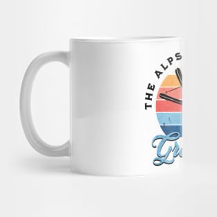 Alpine skier Mug